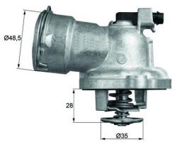 MAHLE Termostat, lichid racire MAHLE TM 28 87 (TM 28 87)