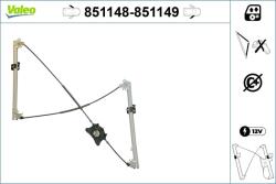 VALEO Mecanism actionare geam VALEO 851148 (851148)