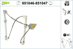 VALEO Mecanism actionare geam VALEO 851046 (851046) - fixbox