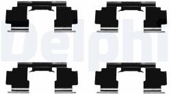 DELPHI Set accesorii, placute frana DELPHI LX0301 (LX0301)