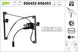 VALEO Mecanism actionare geam VALEO 850452 (850452)