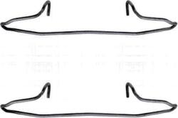 TEXTAR Set accesorii, etrier frana TEXTAR 82029300 (82029300)