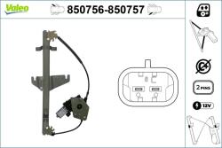 VALEO Mecanism actionare geam VALEO 850756 (850756)