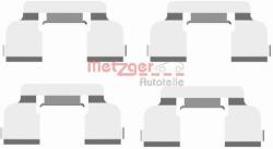 METZGER Set accesorii, placute frana METZGER 109-1698 (109-1698)