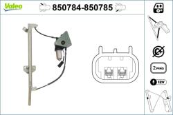 VALEO Mecanism actionare geam VALEO 850784 (850784)