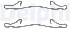 DELPHI Set accesorii, placute frana DELPHI LX0088 (LX0088)