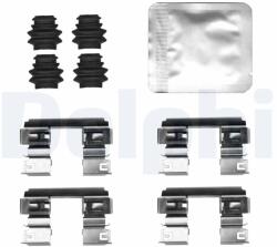 DELPHI Set accesorii, placute frana DELPHI LX0843 (LX0843)
