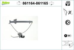 VALEO Mecanism actionare geam VALEO 861165 (861165)