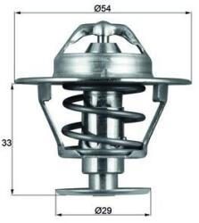 MAHLE Termostat, lichid racire MAHLE TX 86 76D (TX 86 76D)