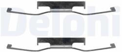 DELPHI Set accesorii, placute frana DELPHI LX0054 (LX0054)