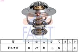 FACET Termostat, lichid racire FACET 7.8844S (7.8844S)
