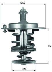 MAHLE Termostat, lichid racire MAHLE TX 71 82D (TX 71 82D)
