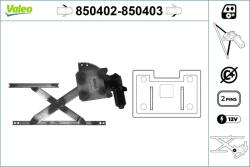VALEO Mecanism actionare geam VALEO 850402 (850402)