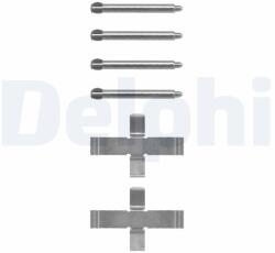 DELPHI Set accesorii, placute frana DELPHI LX0070 (LX0070)