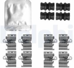 DELPHI Set accesorii, placute frana DELPHI LX0818 (LX0818)