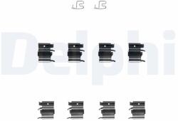 DELPHI Set accesorii, placute frana DELPHI LX0366 (LX0366)