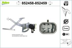VALEO Mecanism actionare geam VALEO 852458 (852458)