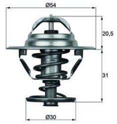 MAHLE Termostat, lichid racire MAHLE TX 10 76D (TX 10 76D)