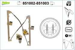 VALEO Mecanism actionare geam VALEO 851002 (851002)