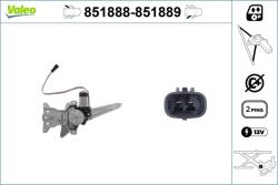 VALEO Mecanism actionare geam VALEO 851888 (851888)