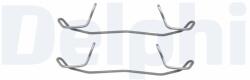 DELPHI Set accesorii, placute frana DELPHI LX0210 (LX0210)