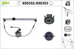 VALEO Mecanism actionare geam VALEO 850352 (850352) - fixbox
