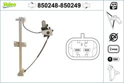 VALEO Mecanism actionare geam VALEO 850248 (850248)