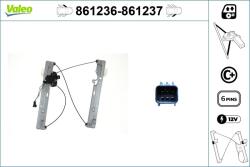 VALEO Mecanism actionare geam VALEO 861236 (861236)