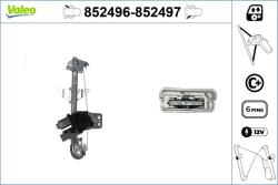 VALEO Mecanism actionare geam VALEO 852496 (852496)