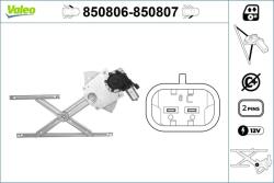 VALEO Mecanism actionare geam VALEO 850806 (850806)