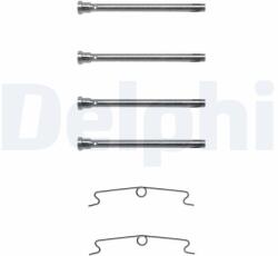 DELPHI Set accesorii, placute frana DELPHI LX0085 (LX0085)