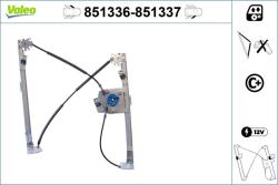 VALEO Mecanism actionare geam VALEO 851336 (851336)