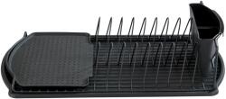 WENKO 54767100 - Отцедник за съдове BASIC 47, 5 x 26, 5 см черен (WE0483)