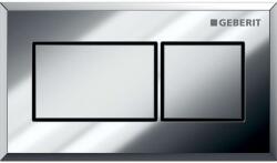 Geberit Öblítő rendszerek - Távirányító pneumatikus, 2 öblítési mennyiséghez, fényes króm/matt króm 116.051. KA. 1 (116.051.KA.1)
