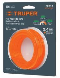 Truper HTA-95B szegélynyíró damil, kerek profil 2, 4 mm/12 m (T16944) (T16944)