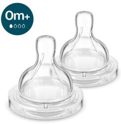 Avent Philips Anti-colic etetőcumi 0hó 1 cseppes 2db scy761/02