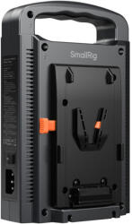 SmallRig 4578 Dual Channel V-Mount Battery Charger (European Standard) (4578)