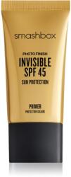 Smashbox Photo Finish Invisible Primer Egységesítő sminkalap SPF 45 10 ml