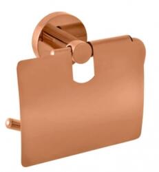 RAV Colorado szálcsiszolt bronz Fürdőszobai kiegészítő WC-papírtartó fedéllel (COA0400ZRK)