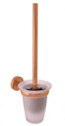 RAV Colorado szálcsiszolt bronz Fürdőszobai kiegészítő WC-kefe, üvegcsésze (COA0500ZRK)