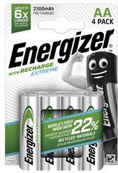 Energizer EXTREME elem AA, újratölthető, 4db/csomag (ENERGIZER_E300624607) (ENERGIZER_E300624607)
