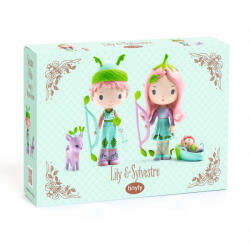 DJECO Figurina Djeco Figurine Elfii Lily si Sylvestre din colectia colectia Tinyly (3070900069602) Figurina
