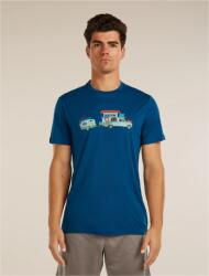 Icebreaker Men Merino 150 Tech Lite SS Tee Transportage férfi funkcionális póló XL / kék