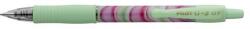 Pilot Zseléstoll, 0, 32 mm, nyomógombos, zöld tolltest, PILOT "G-2 Flow", kék (PG27FLG) - primatinta