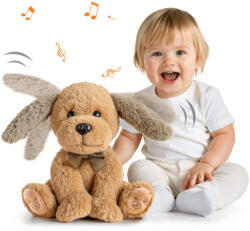 Tumama Barni - Táncoló, éneklő és beszélő interaktív plüss hosszú fülű kiskutya - Tumama