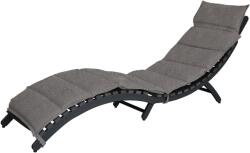  Autronic Kerti napozóágy Aqualo, összecsukható, alumínium, szürke (AZL-L1301 GREY)