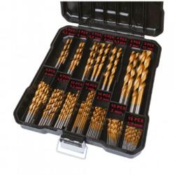 Raider Set 99 burghie pentru metal HSS TiN in trusa Burghiu