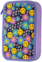 DACO Penar echipat Daco PE2001E, 2 fermoare, Motiv smiley world (PE2001E) Penar