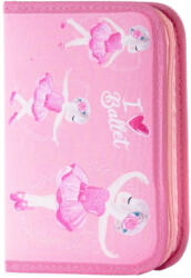 DACO Penar neechipat Daco PE1977, 1 fermoar si 2 extensii, Motiv I love ballet (PE1977) Penar