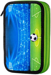 DACO Penar echipat Daco PE2007E, 2 fermoare, Motiv football (PE2007E) Penar